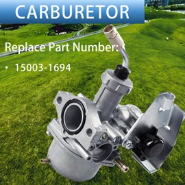 KLX110 Carburetor for Kawasaki KLX110 Carb KLX 110 2002-2020 Engine Replace 15003-1694 With Air Filter & Intake Manifold Boot