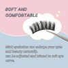 False Eyelashes Natural Fluffy Wispy Lashes Mink Lashes 7 Pairs/Pack