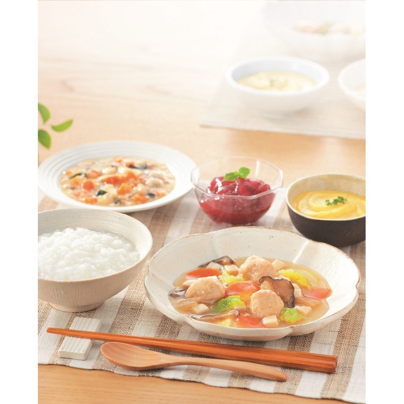 キユーピー やさしい献立 やわらかおかず かぼちゃの含め煮 80g×6個 【区分3:舌でつぶせる】