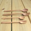 Nagao Sao Wood Tablespoon, 6.7 inches (17.0 cm), Natural Wood,