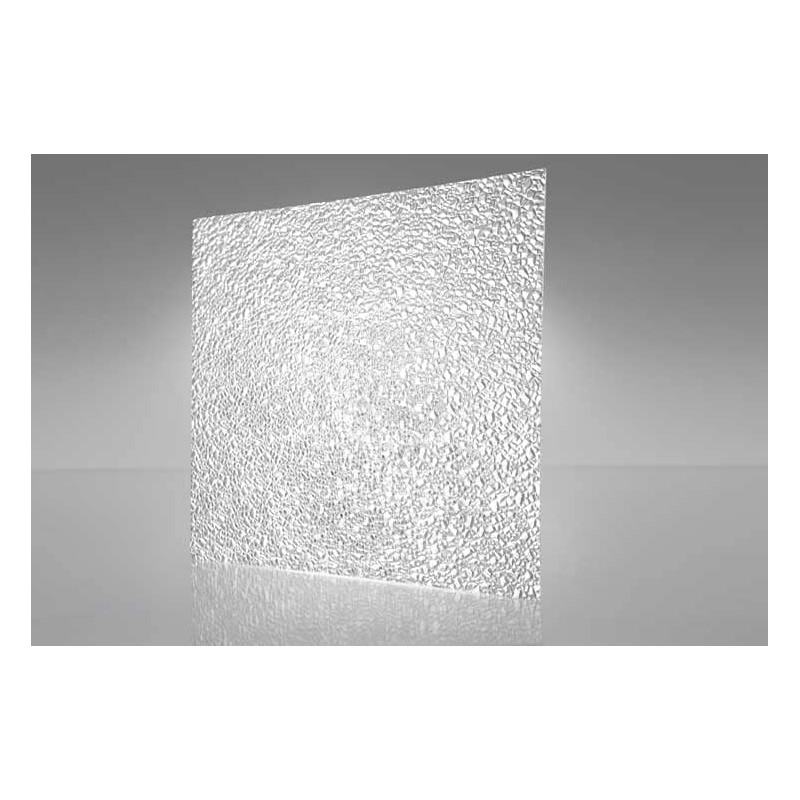 KastLite Clear Acrylic Cracked Ice Lighting Panel - 23.75" x