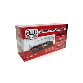 Collectible Display Show Case for 1/64 1/43 1/24 Diecast Models by Auto World