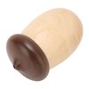 Acorn Shaped Toothpick Container 8cm Height Rounded Structure Eco Friendly