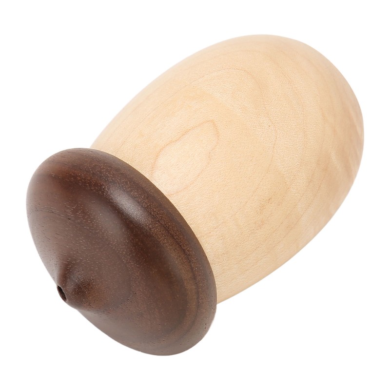 Acorn Shaped Toothpick Container 8cm Height Rounded Structure Eco Friendly