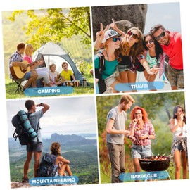 FOMIYES 120sheets Portable Soap Travel Soaps for Camping Hiking Outdoor Activities Scents Supply