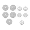 Bamyli 5 Sets Heat Protection Plate Repair Kit for Car,Car Heat Shield Clips Attachment Repair Kit for Car Compatible with VW Skoda 6715468 N90335004