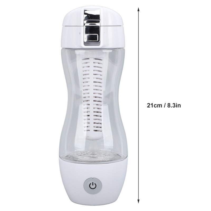 Hydrogen Water Bottle 350ML Portable Quick Electrolysis Hydrogen Rich Water