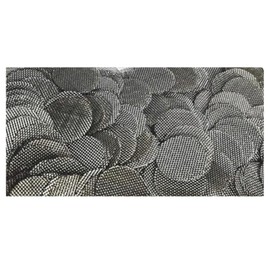 Pipe Screen Stainless Steel, Silver, Pipe Netting Net, Pack of 50, Silver, Casual