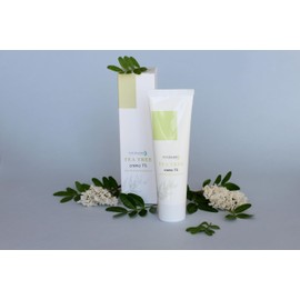 Face and Body Cream with 1% Tea Tree Oil, Soft and Light for Oily Skin with Lemon Essential Oil 100ml