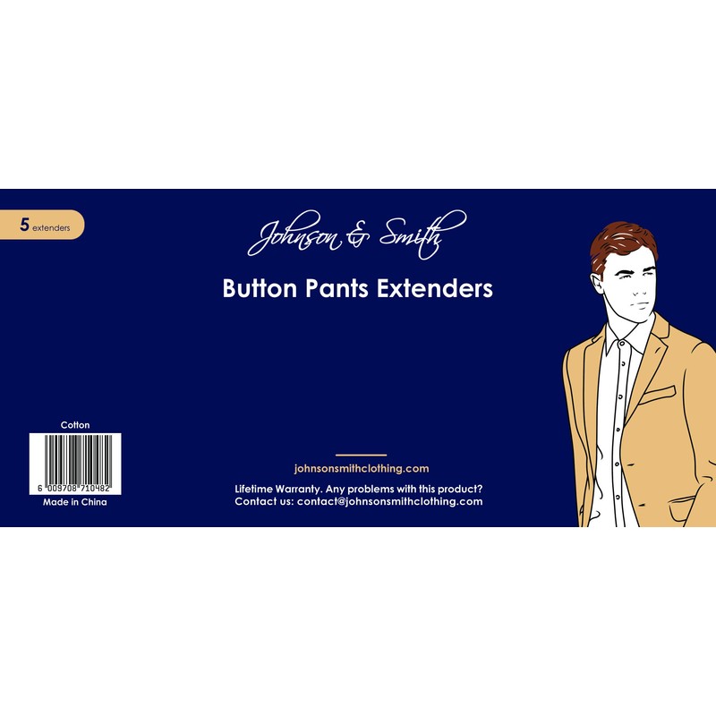 Button Pants Extenders by Johnson & Smith (Buttons) | Button