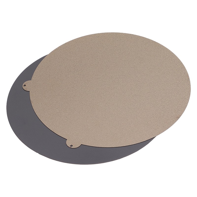 Round Textured Flexible Spring Steel Plate with Magnetic Base Double