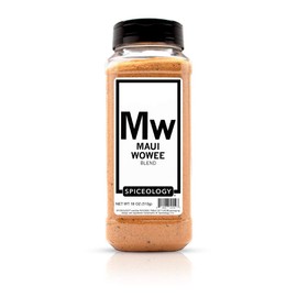 Spiceology - Maui Wowee - Hawaiian Teriyaki Seasoning - Hawaiian BBQ Rub Spices and Seasonings - Add Flavor to Chicken, Ramen, Salmon, Pork, Tofu, Shrimp, Bacon, Steak - 18 Ounces
