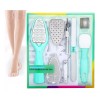 C8-JC Kit Pedicure Profesional Lima, Cortauñas, Corta Callos 8pz