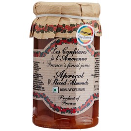 Apricot Almond Jam Andresy All natural French jam pure sugar cane 9 oz jar Confitures a l'Ancienne, One