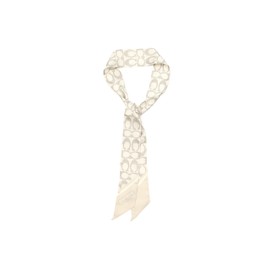 Coach VINTAGE SIGNATURE C PRINTED SILK SKINNY