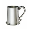 Wentworth Pewter - Plain Fancy Handle 1 pint Pewter Tankard