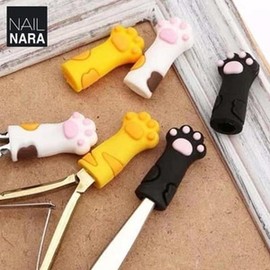 Nail Nara Cat Paw Print Nipper Cap_Color Selection (S6526942) / 고양이 발바닥 니퍼캡_색상선택 (S6526942)