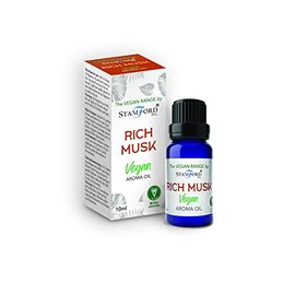 The Vegan Range by Stamford - Aroma Oils. 6packs x 10ml -Rich Musk