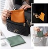 Cosmetic Organizers, Compact Portable Travel Makeup Pouches,Self - Closing Pocket