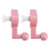 HOBBIESAY Pack of 2 Knitting Machine Handle Flamingo Plastic Replacement