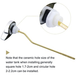 TOTO Universal Side Mount Toilet Handle THU068#CP Trip Lever for St743S Flush Tank - Easy Installation for TOTO Kohler Toilets