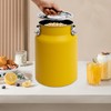 Rice Storage Container, Stainless Steel Airtight Canister 3.2Gal Canisters Container
