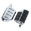 Motorcycle Foot Pegs Chrome Highway Pegs Footrest Aluminum Motorcycle Footboards