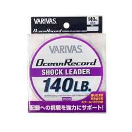 Varivas Ocean Record Shock Leader, Nylon, 164.0 ft (50 m), purple