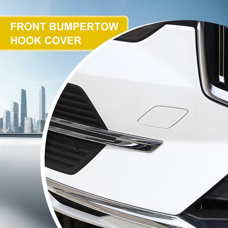 Goholy Car Front Bumper Tow Hook Cover Compatible with Volvo