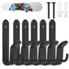 Rolitwils Snowboard Wall Mount Clips, Horizontal Skateboard Wall Mount，Snowboard Display