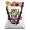 Funny Marathon Runner Gift for Boastful Athletes Fitness Run Tote