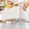 360° Rotating Adhesive Caster Wheels for Kitchen Storage – 6-Piece