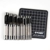 OWDEN 9 Pieces Hollow Punch Set (1/8"-1/2") with A Free