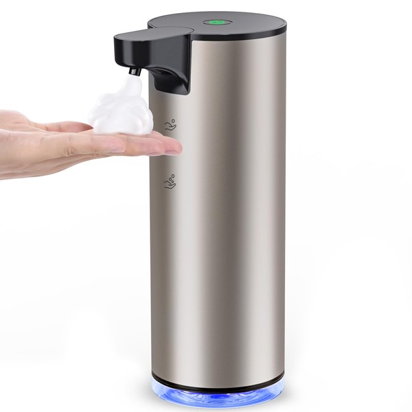Automatic Soap Dispenser Foam Rechargeable: Touchless Soap Dispenser Stainless Steel