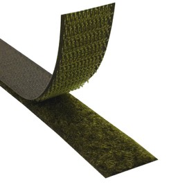 Klebeshop24 Velcro Tape for Sewing, Set Hook and Fluff, Olive Green, 20 mm x 3 m (Other Variants Can Be Selected on the Product Page)
