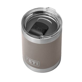 YETI Rambler 10 oz Lowball, Vacuum Insulated, Stainless Steel with MagSlider Lid, Sharptail Taupe