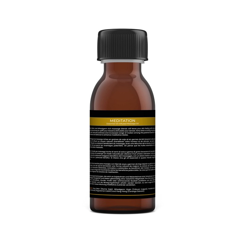 Mystic Moments | Meditation Aromatherapy Massage Oil Blend 125ml -