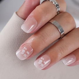 Floral Press On Nails