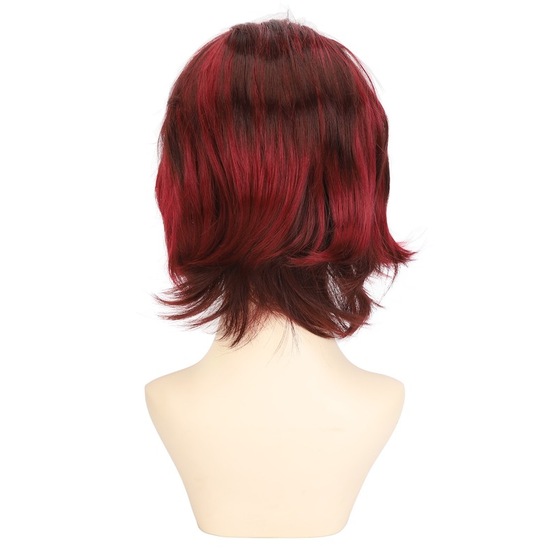 Men Cosplay Short Wig Anime Character Cosplay Costume High Temperature
