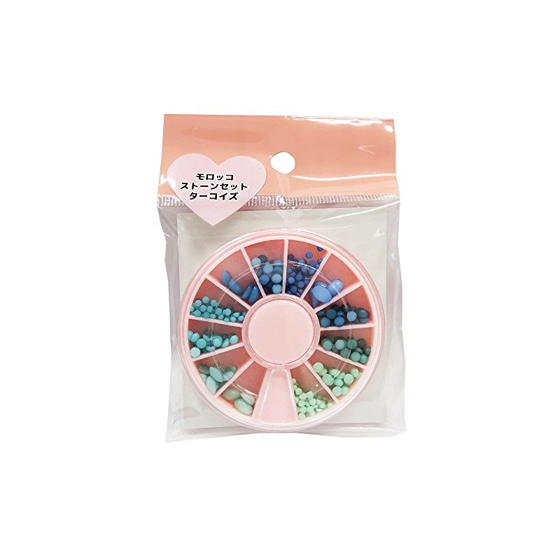 neiruga-den Moroccan Stone Set in Turquoise 12 Seeds