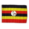 Uganda 12"x18" Sleeved Polyester Garden Flags