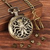 Mini DND Dice Set, Steampunk Bronze Hollow Octopus Pocket Watch