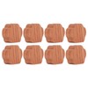 8pcs Essential Oil Car Diffuser Cat Paw Shape Simple Compact