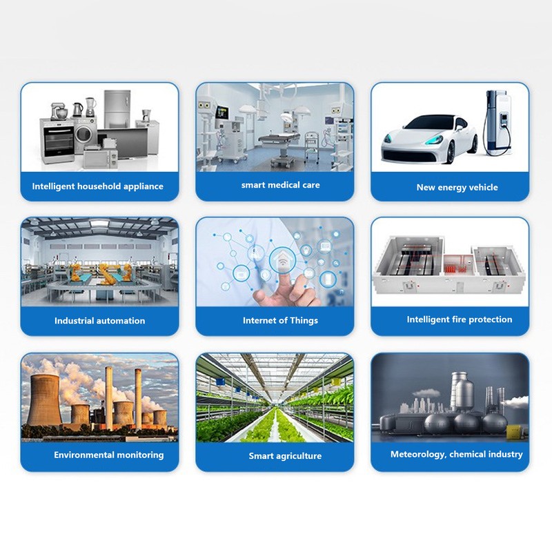 Carbon Dioxide Sensor Module CO2 Temperature Humidity Monitor Detection 50ppm