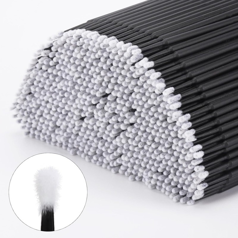 Tbestmax 3000 Microcepillos Aplicadores, Microhisopos, Varitas Desechables Para Rímel De