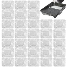 Paint Tray, 30 Stück 9 Zoll Lackwanne, Farbe Pfanne Liners,Einweg Farbtablett, Farbwanne Groß Einweg-Einlagen, Transparent Farbe Tray Liners für Malerei/Hausrenovierung und DIY-Projekte