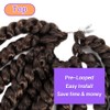 LOCSBYHAND 24 Inch Long Pre-looped/twisted Passion Twist Crochet Hair 4