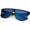 styleBREAKER Unisex Shield Monoglass Sunglasses, Polycarbonate Glass and Plastic Frame,
