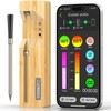 COOKIT 700FT Bluetooth Meat Thermometer, 5.5mm Ultra-Thin Probe Wireless Food