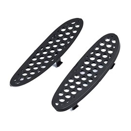 Blue Oval Industries 1994-1998 Mustang Black Hood Scoop Insert Honeycomb Grille Pair LH RH